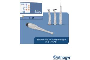 Equipements pour l'implantologie et la chirurgie